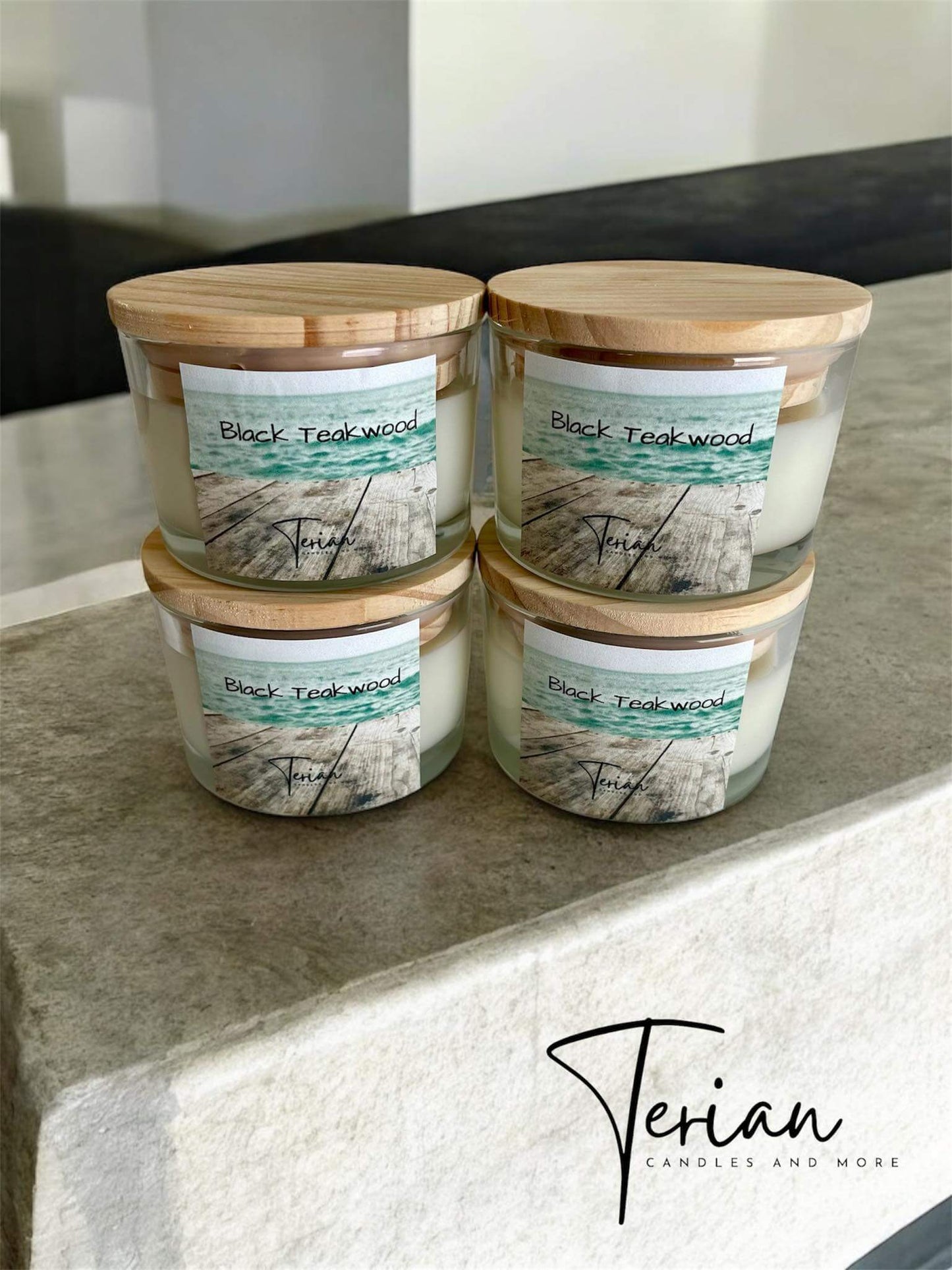 Black Teakwood - Terian Candles LLC