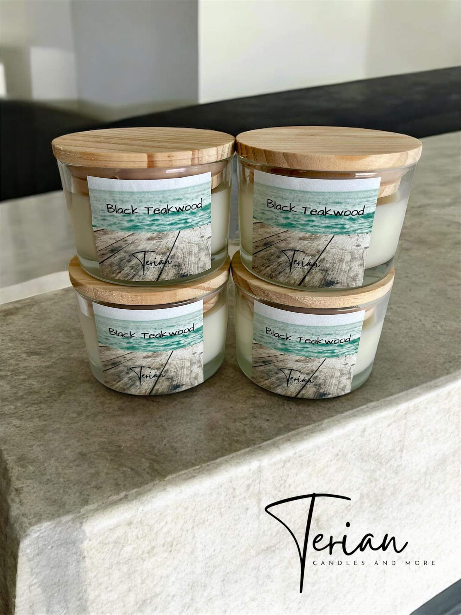 Black Teakwood - Terian Candles LLC