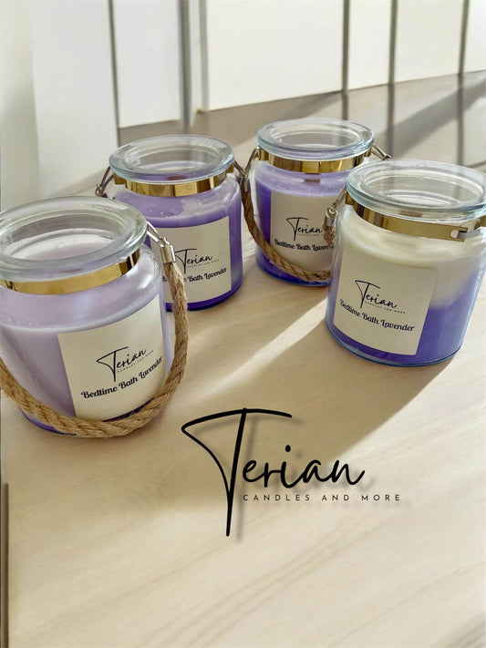 Bedtime Bath Lavender - Terian Candles LLC