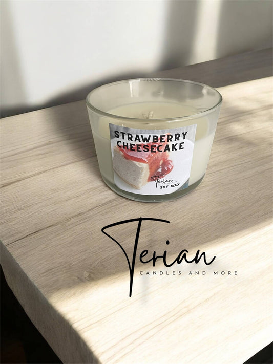 Strawberry Cheesecake - Terian Candles LLC